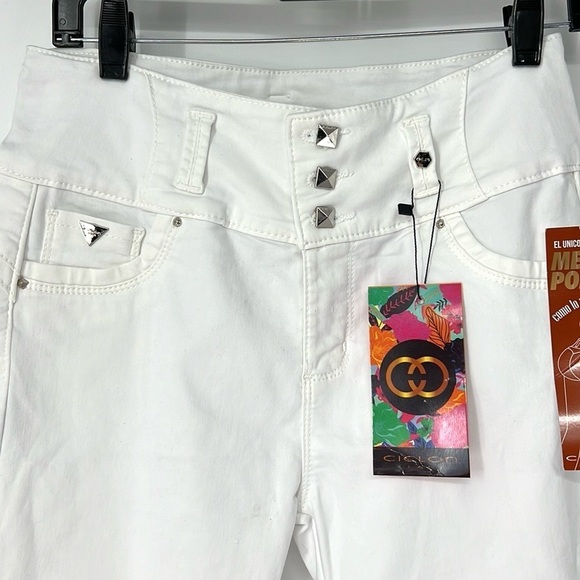 Ciclon jeans NWT women’s juniors 13 mega pomp skinny - Picture 3 of 10